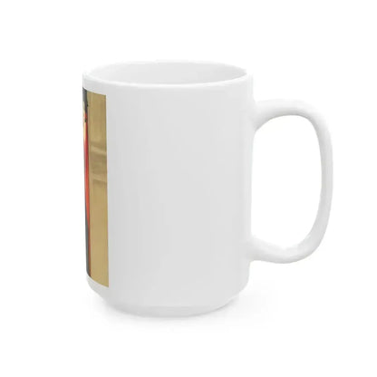 Fashion illustration (1)_1 - White Coffee Mug - Go Mug Yourself