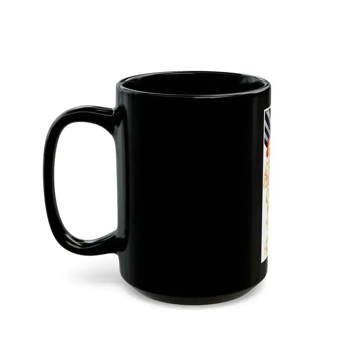 Fashion Illustration (1) - Black Coffee Mug - Go Mug Yourself