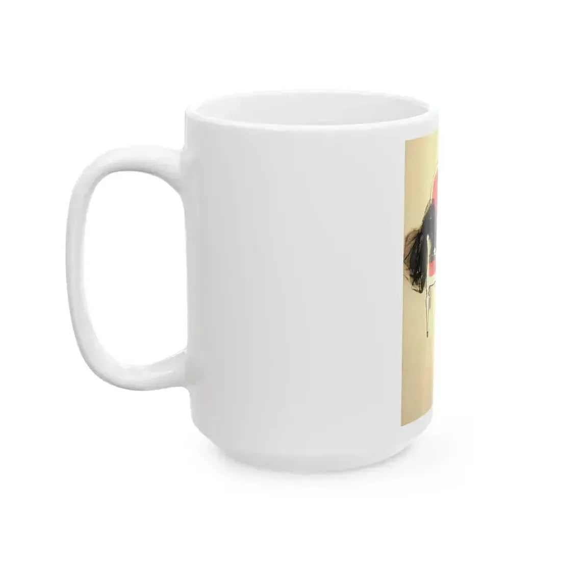 Fashion illustration (2)_1 - White Coffee Mug - Go Mug Yourself