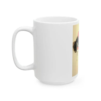 Fashion illustration (2)_1 - White Coffee Mug - Go Mug Yourself