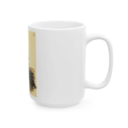 Fashion illustration (2)_1 - White Coffee Mug - Go Mug Yourself