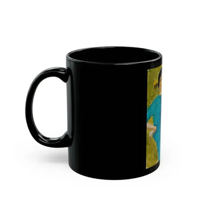 Fashion illustration - Black Coffee Mug - Go Mug Yourself