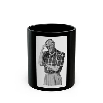 Fashion Illustration, Esquire magazine, 1949 (3) - Black Coffee Mug 11oz - Go Mug Yourself