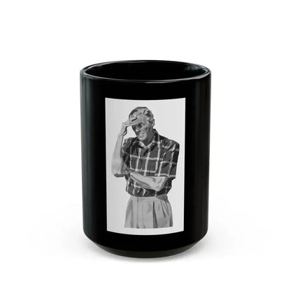 Fashion Illustration, Esquire magazine, 1949 (3) - Black Coffee Mug 15oz - Go Mug Yourself