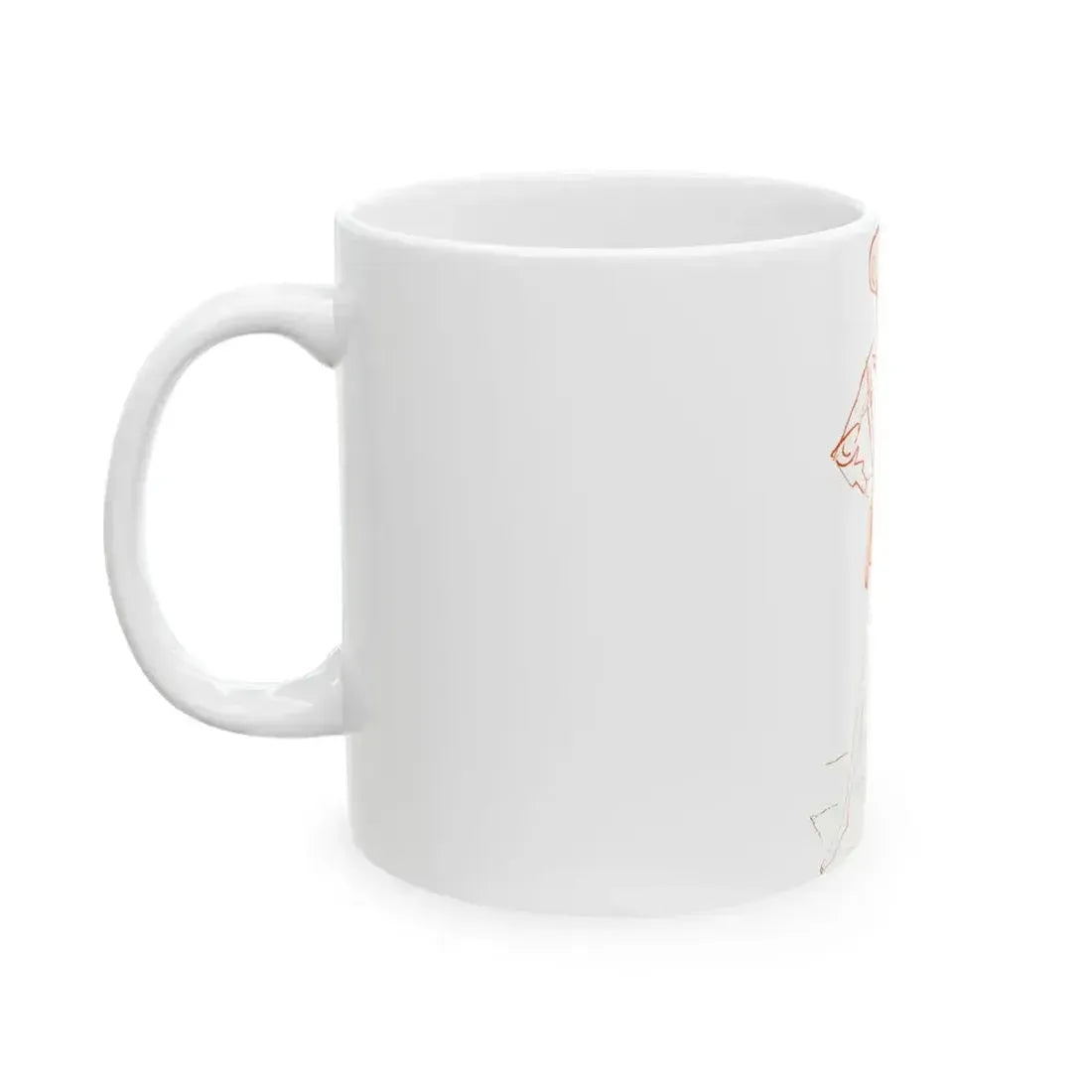 Fashion illustration from Good Housekeeping magazine, 1960 - White Coffee Mug - Go Mug Yourself