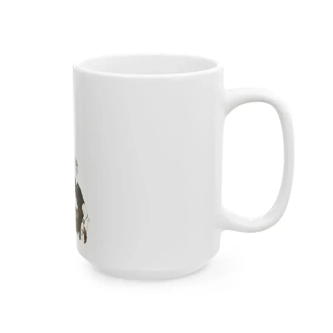 Fashion illustration from The Tatler and Bystander magazine, 1943 - White Coffee Mug - Go Mug Yourself