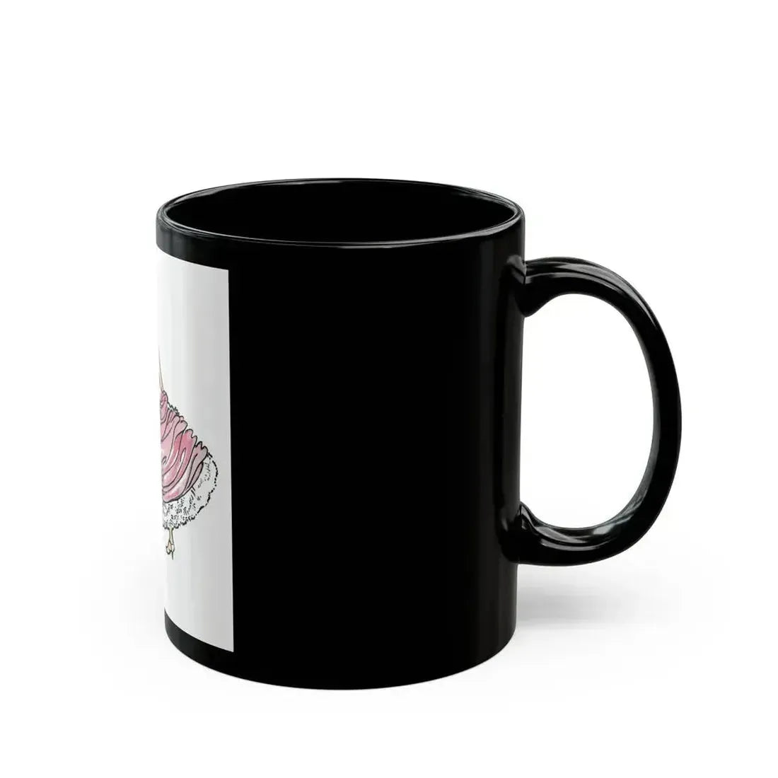 Fashion Illustration from Woman's Own magazine, 1955 (1) - Black Coffee Mug - Go Mug Yourself