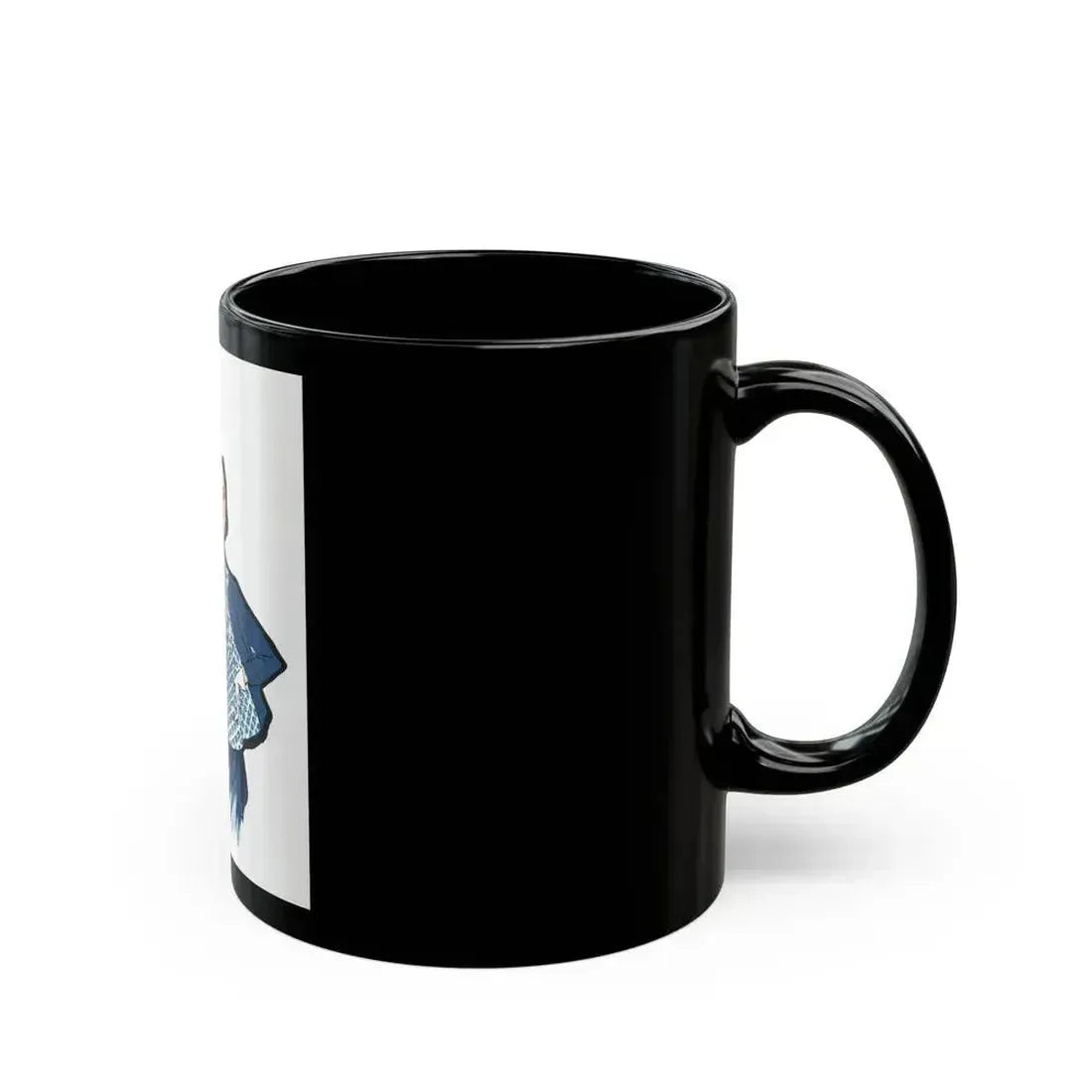Fashion Illustration from Woman's Own magazine, 1955 (2) - Black Coffee Mug - Go Mug Yourself