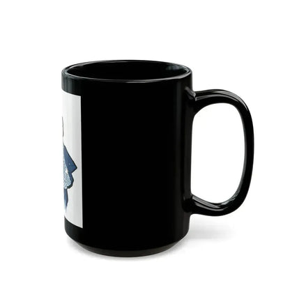 Fashion Illustration from Woman's Own magazine, 1955 (2) - Black Coffee Mug - Go Mug Yourself