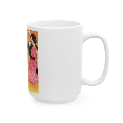 Fashion Illustration from Woman's Own magazine, 1959 (1) - White Coffee Mug - Go Mug Yourself