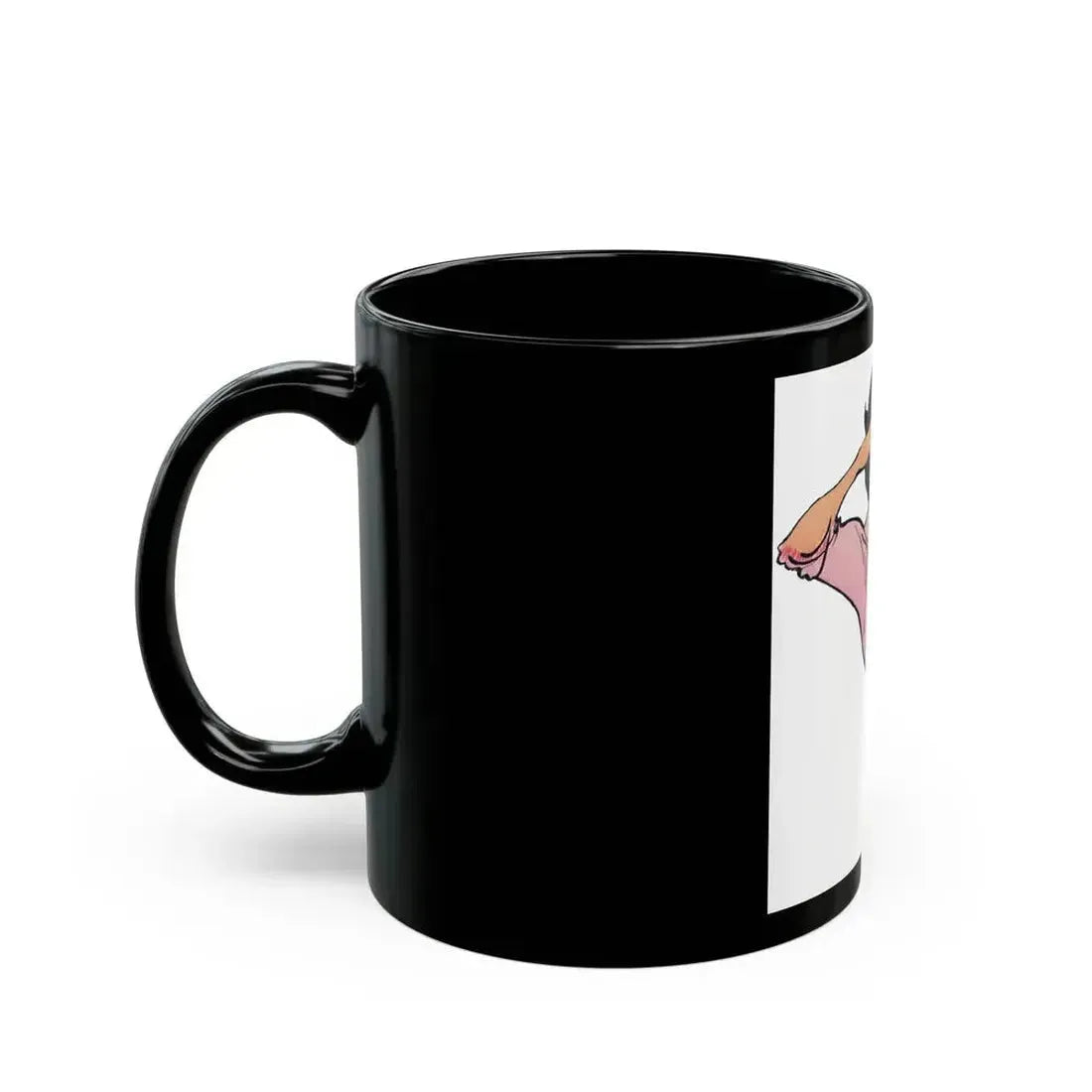 Fashion Illustration from Woman's Own magazine, 1959 (3) - Black Coffee Mug - Go Mug Yourself
