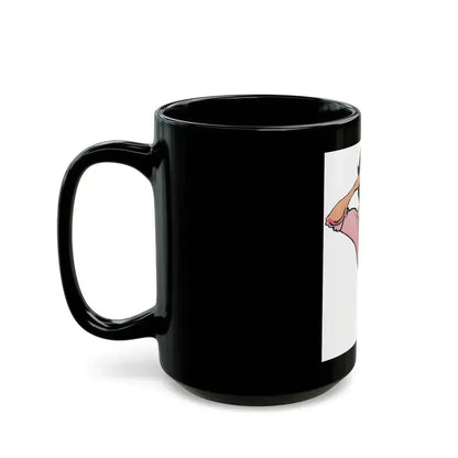 Fashion Illustration from Woman's Own magazine, 1959 (3) - Black Coffee Mug - Go Mug Yourself