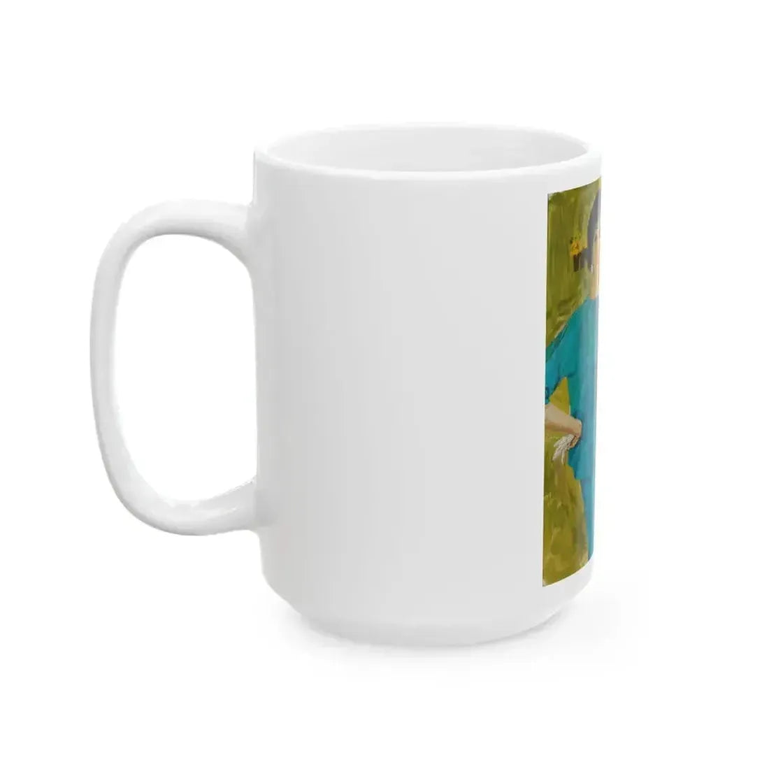 Fashion illustration - White Coffee Mug - Go Mug Yourself