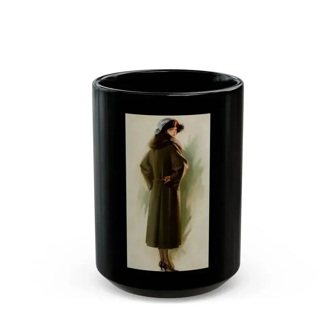 Fashionable Women (2) - Black Coffee Mug 15oz - Go Mug Yourself