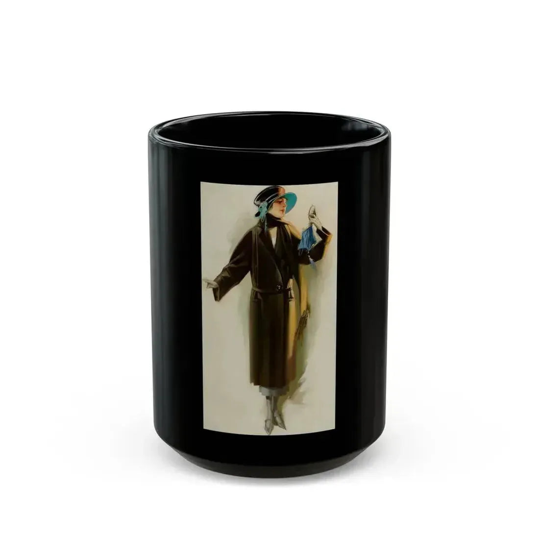 Fashionable Women (3) - Black Coffee Mug 15oz - Go Mug Yourself
