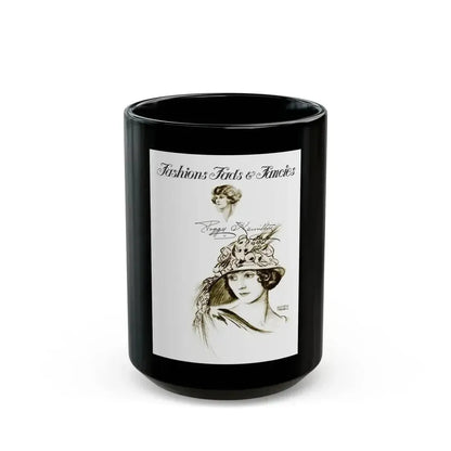 Fashions Fads & Fancies (1), Silver Screen, March 30, 1922 - Black Coffee Mug 15oz - Go Mug Yourself