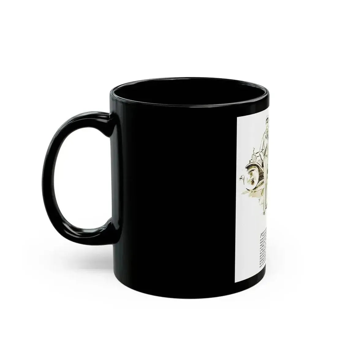 Fashions Fads & Fancies (2), Silver Screen, March 30, 1922 - Black Coffee Mug - Go Mug Yourself