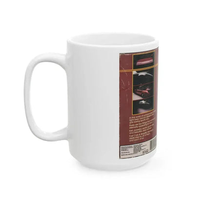 FAST CARS AND BEAUTIFUL WOMEN (VHS COVER) - White Coffee Mug - Go Mug Yourself