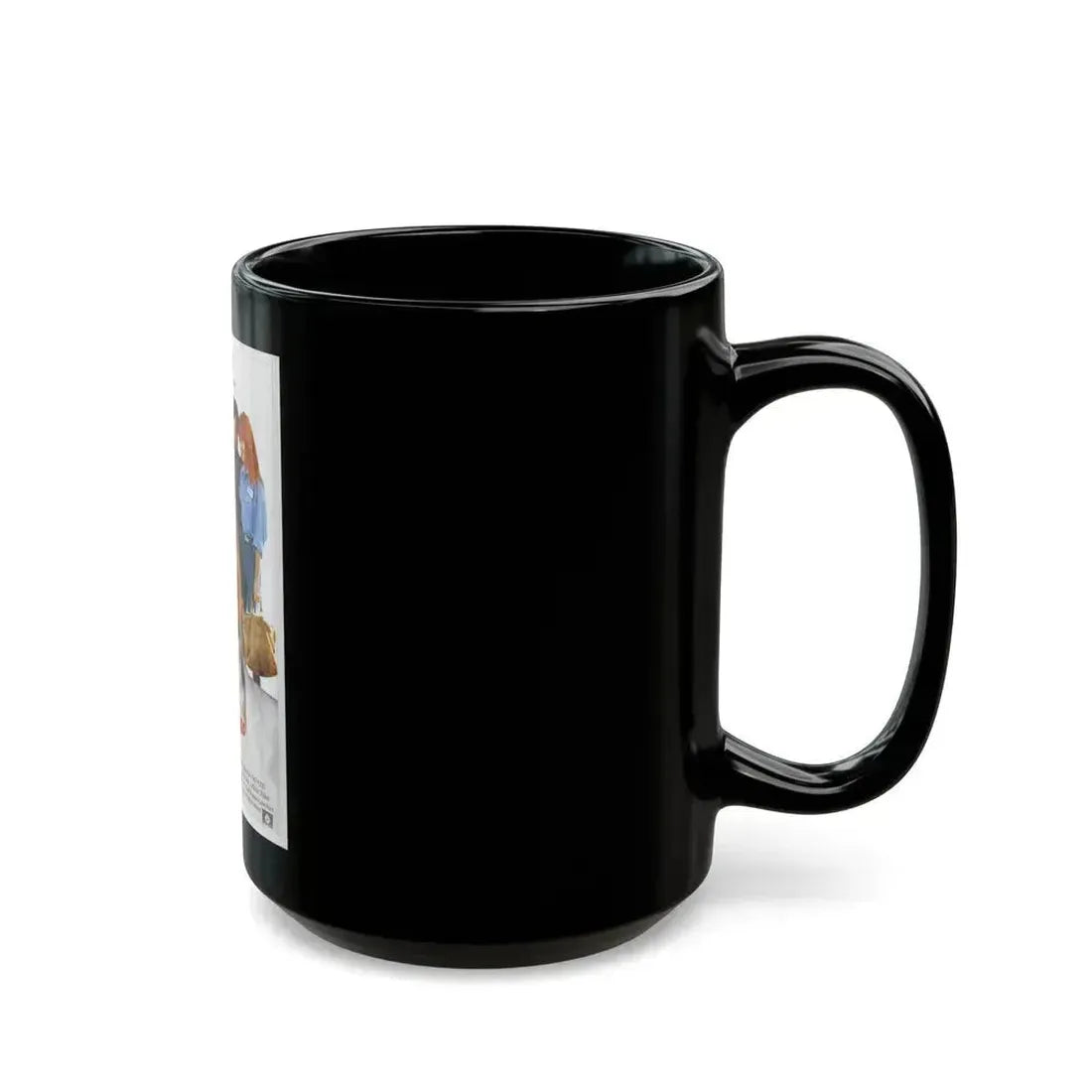 FAST FOOD 1989 Movie Poster - Black Coffee Mug - Go Mug Yourself