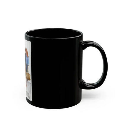 FAST FOOD 1989 Movie Poster - Black Coffee Mug - Go Mug Yourself