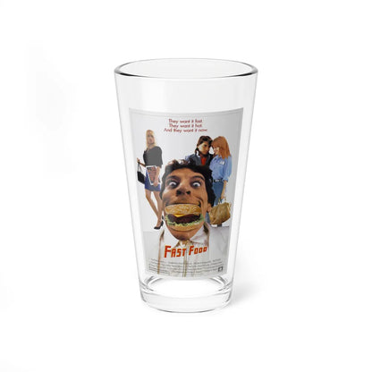 FAST FOOD 1989 Movie Poster - Pint Glass 16oz-16oz-Go Mug Yourself