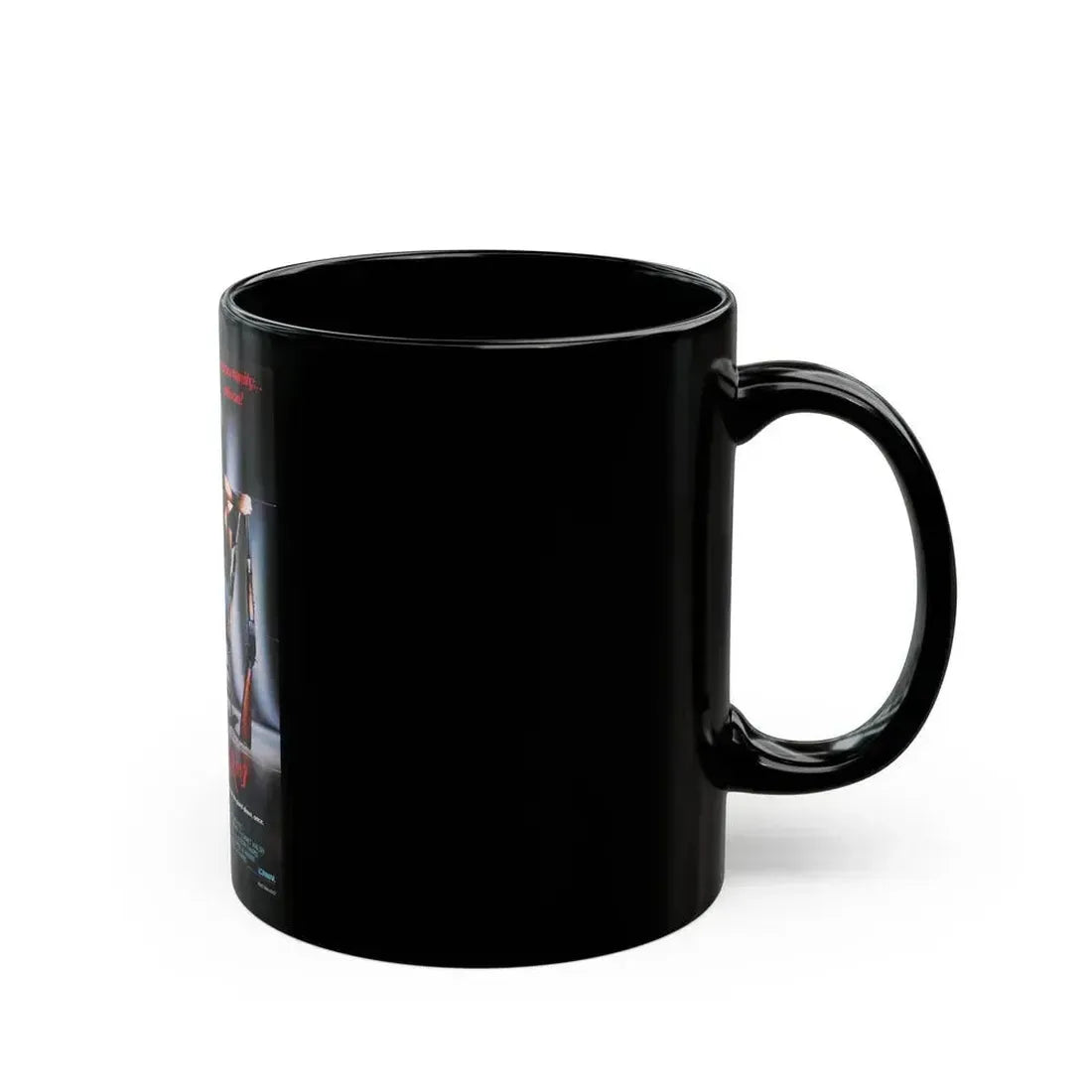 FAST WALKING 1982 Movie Poster - Black Coffee Mug - Go Mug Yourself