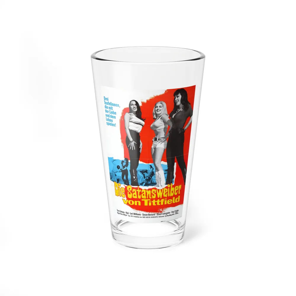 FASTER, PUSSYCAT! KILL! KILL! (GERMANY) 1965 Movie Poster - Pint Glass 16oz-16oz-Go Mug Yourself