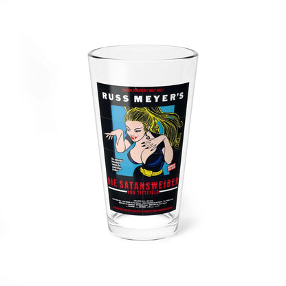 FASTER, PUSSYCAT! KILL! KILL! (GERMANY) 2 1965 Movie Poster - Pint Glass 16oz-16oz-Go Mug Yourself