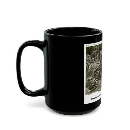 Fatal Fever advertisement, 1947 - Black Coffee Mug - Go Mug Yourself