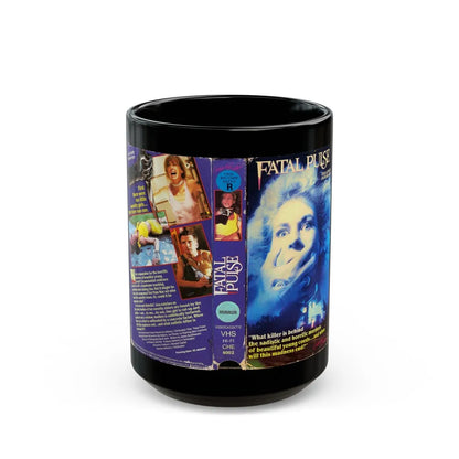 FATAL PULSE (VHS COVER) - Black Coffee Mug-15oz-Go Mug Yourself