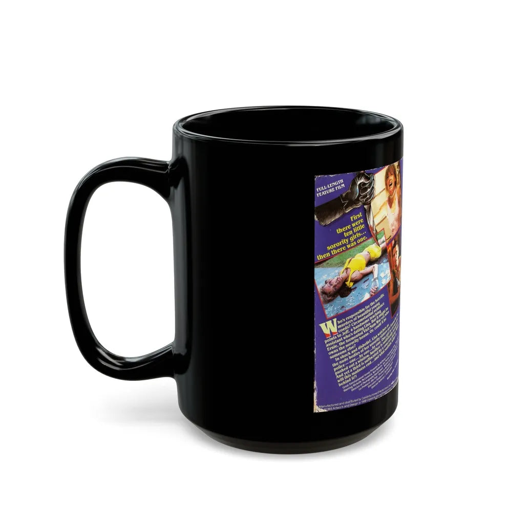 FATAL PULSE (VHS COVER) - Black Coffee Mug-Go Mug Yourself