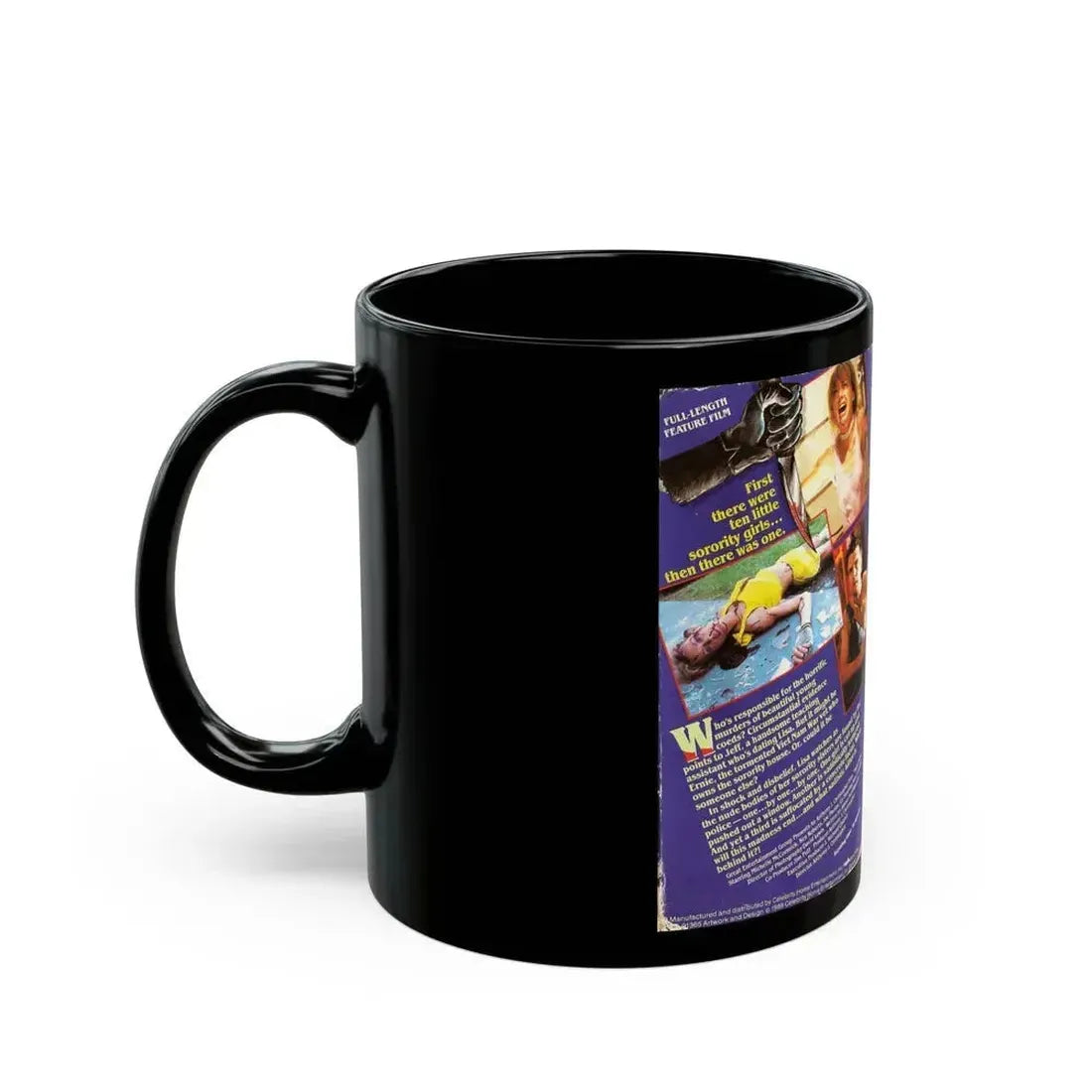 FATAL PULSE (VHS COVER) - Black Coffee Mug - Go Mug Yourself