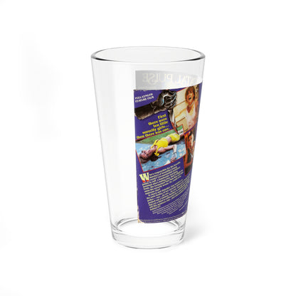 FATAL PULSE (VHS COVER) Pint Glass 16oz-Go Mug Yourself