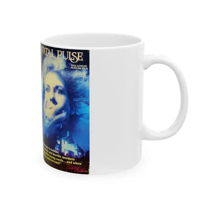 FATAL PULSE (VHS COVER) - White Coffee Mug - Go Mug Yourself