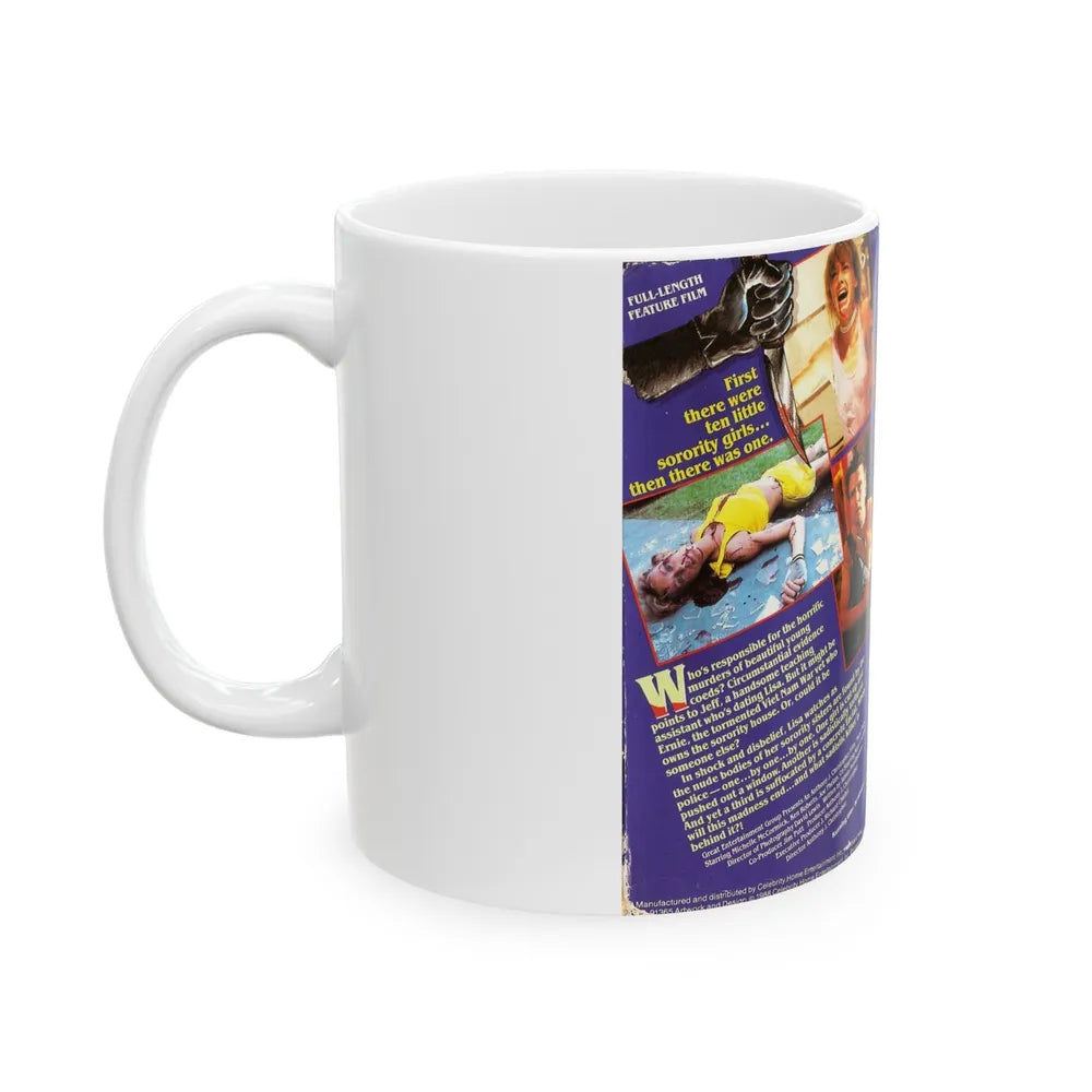 FATAL PULSE (VHS COVER) - White Coffee Mug-Go Mug Yourself