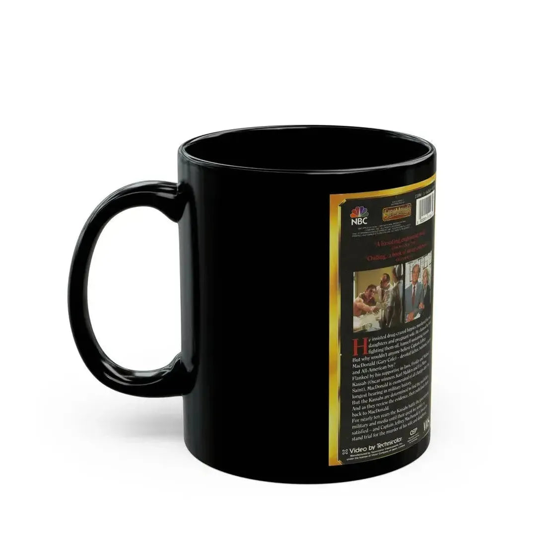 FATAL VISION (VHS COVER) - Black Coffee Mug - Go Mug Yourself