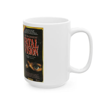 FATAL VISION (VHS COVER) - White Coffee Mug-Go Mug Yourself