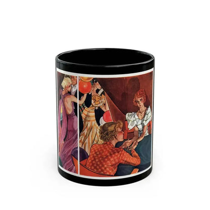 Fate in Her Hands (1), The American Magazine, April 1936 - Black Coffee Mug 11oz - Go Mug Yourself