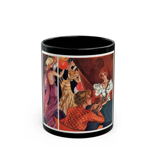 Fate in Her Hands (1), The American Magazine, April 1936 - Black Coffee Mug 11oz - Go Mug Yourself
