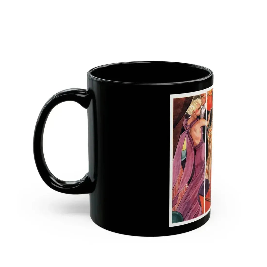 Fate in Her Hands (1), The American Magazine, April 1936 - Black Coffee Mug - Go Mug Yourself