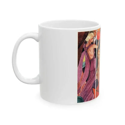 Fate in Her Hands (1), The American Magazine, April 1936 - White Coffee Mug - Go Mug Yourself
