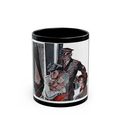 Fate in Her Hands (2), The American Magazine, April 1936 - Black Coffee Mug 11oz - Go Mug Yourself