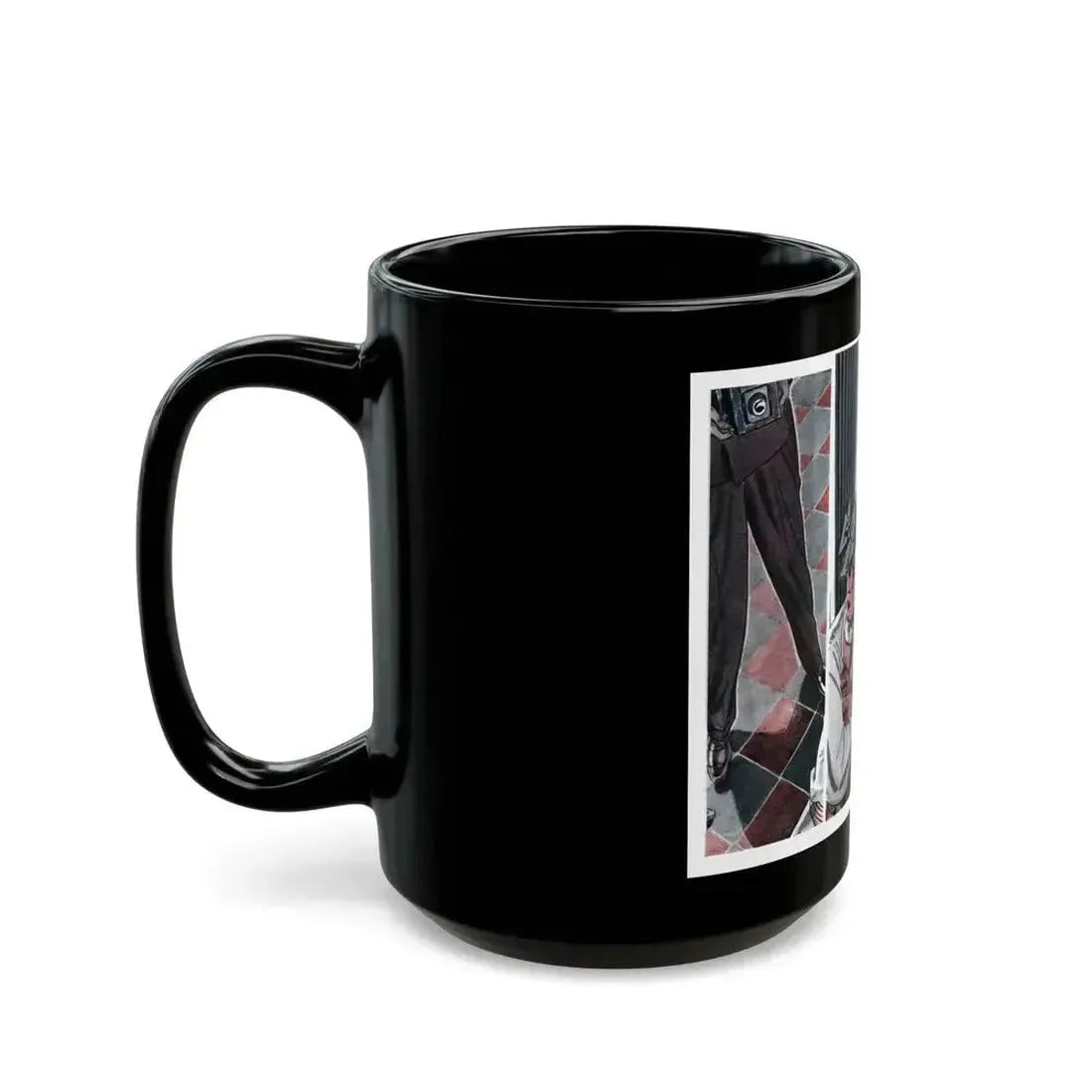 Fate in Her Hands (2), The American Magazine, April 1936 - Black Coffee Mug - Go Mug Yourself