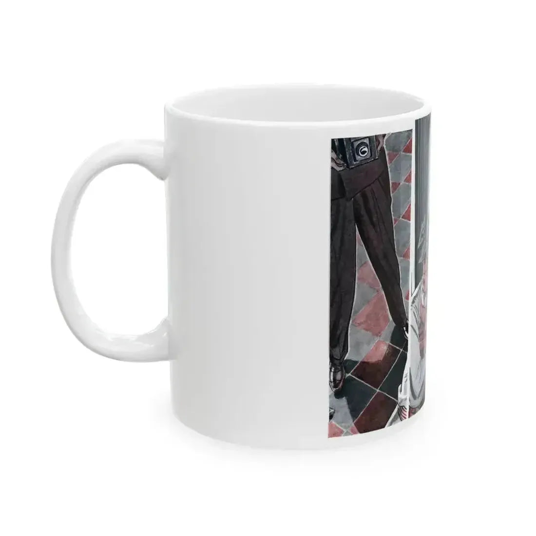 Fate in Her Hands (2), The American Magazine, April 1936 - White Coffee Mug - Go Mug Yourself