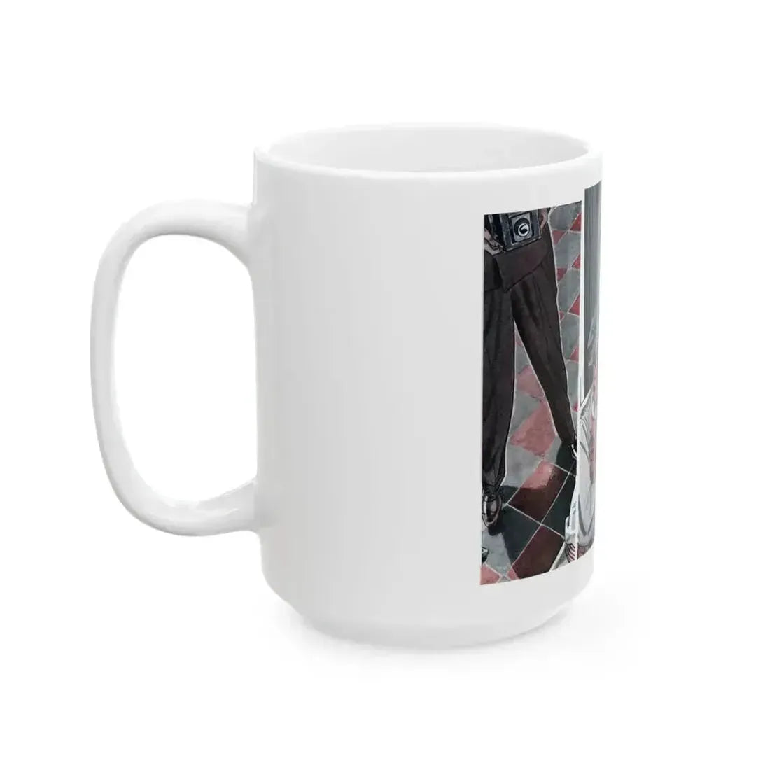 Fate in Her Hands (2), The American Magazine, April 1936 - White Coffee Mug - Go Mug Yourself