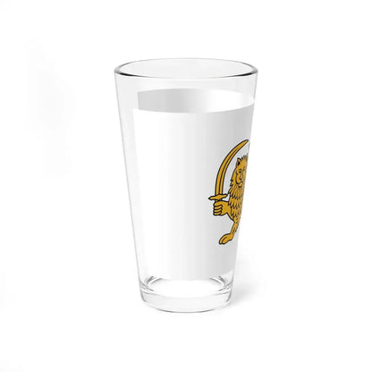 Fath Ali Shah Flag (Iran) Pint Glass 16oz - Go Mug Yourself