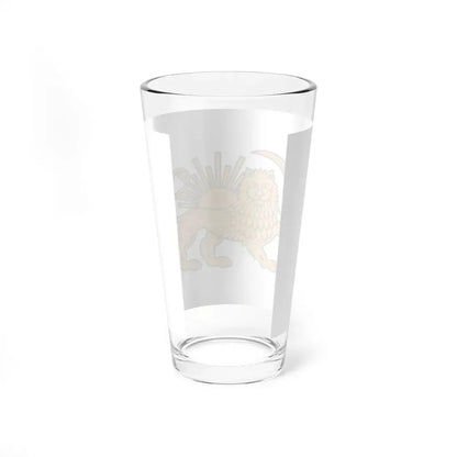 Fath Ali Shah Flag (Iran) Pint Glass 16oz - Go Mug Yourself