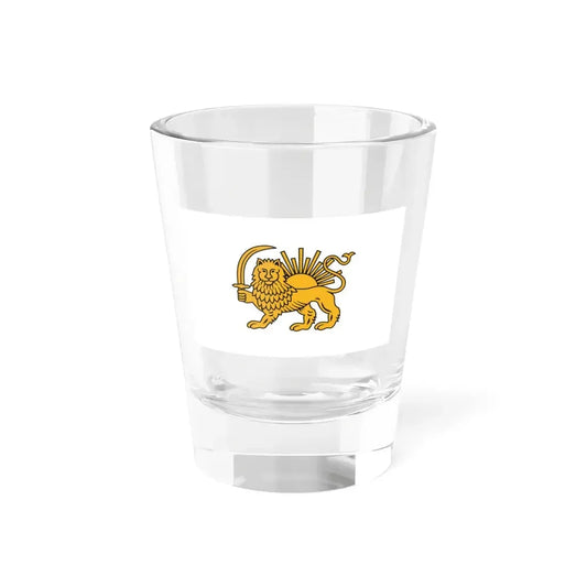 Fath Ali Shah Flag (Iran) Shot Glass 1.5oz 1.5oz - Go Mug Yourself