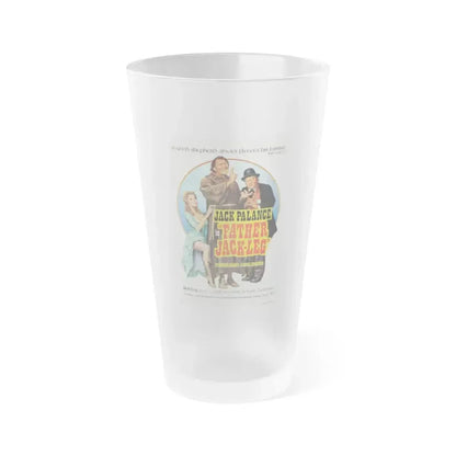 FATHER JACK-LEG 1972 Movie Poster - Frosted Pint Glass 16oz 16oz Frosted - Go Mug Yourself