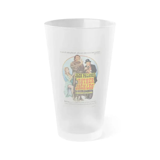 FATHER JACK-LEG 1972 Movie Poster - Frosted Pint Glass 16oz 16oz Frosted - Go Mug Yourself